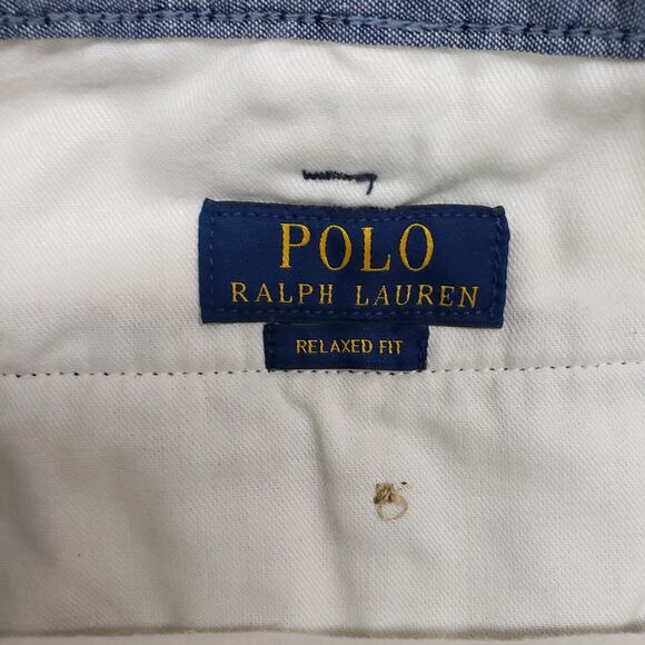 Polo Ralph Lauren Hawaiian Bear Chino Shorts Mens 40 Newport‎ Navy Blue Sailing - Picture 3 of 7